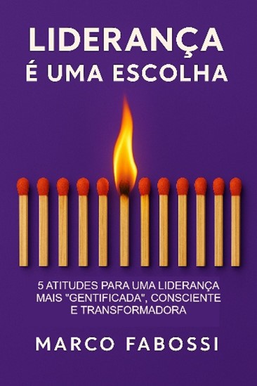 Capa do livro Liderança é uma escolha